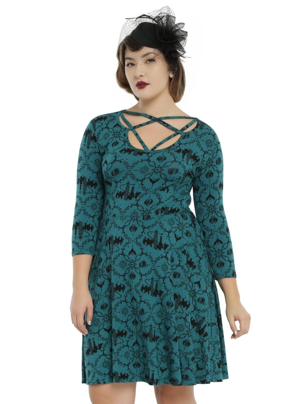 Hot Topic Fantastic Beasts And Where To Find Them Strappy Dress, Size XL GUC